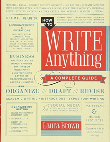How To Write Anything: A Complete Guide