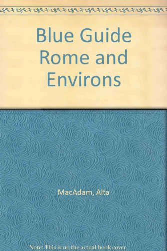 Blue Guide Rome and Environs