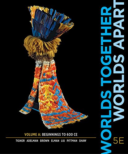 Worlds Together, Worlds Apart: Beginnings to 600 CE, Volume a Paperback + Digital Product License Key Folder with EBook, InQuizitive, Student Site and History Skills Tutorial