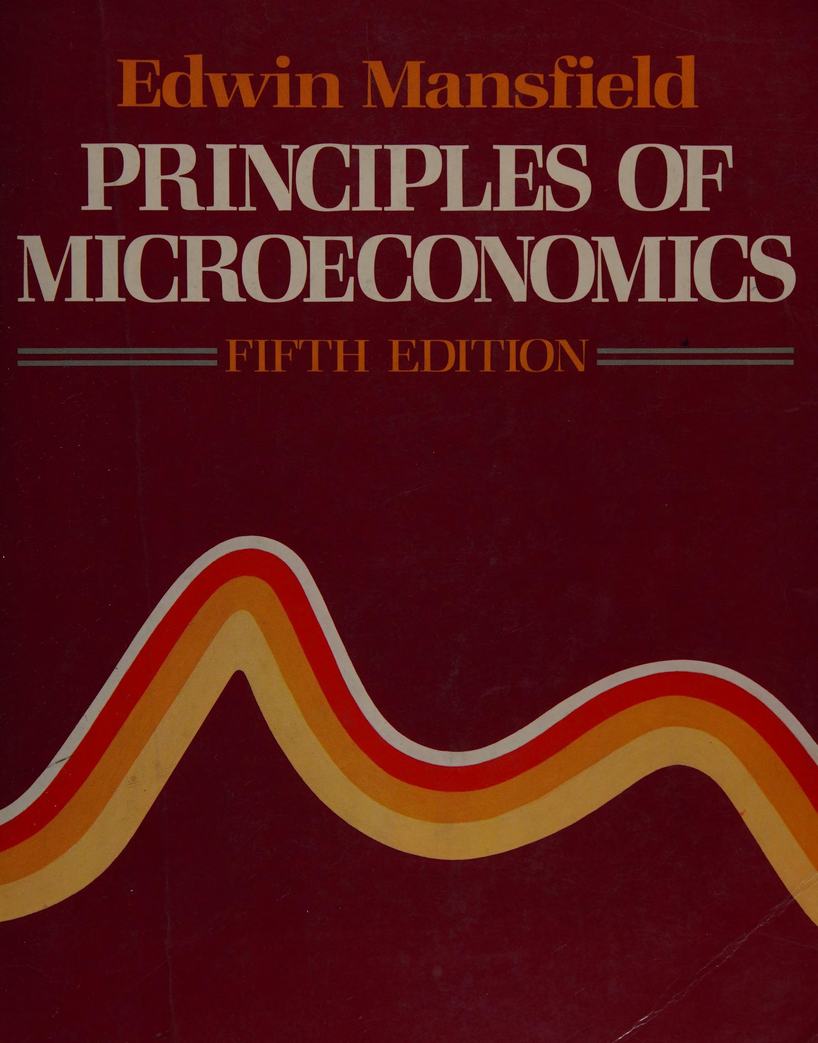 Principles of Microeconomics