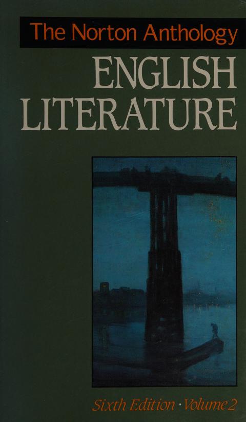 The Norton Anthology of English Literature, Vol. 2 by M. H. Abrams, ISBN 9780393962895