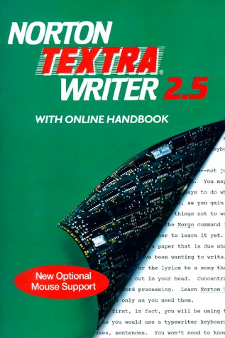 Norton Textra Writer 2.5: With Online Handbook [With Program Disk And Printer/Speller Disk]
