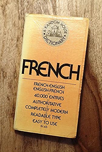 French Pocket Dictionary