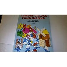 A Smurf Village Punch-Out Book