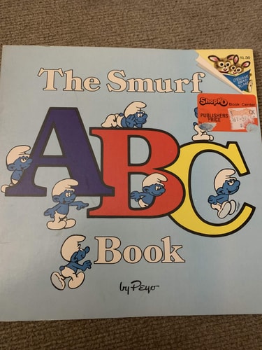 The Smurf ABC book