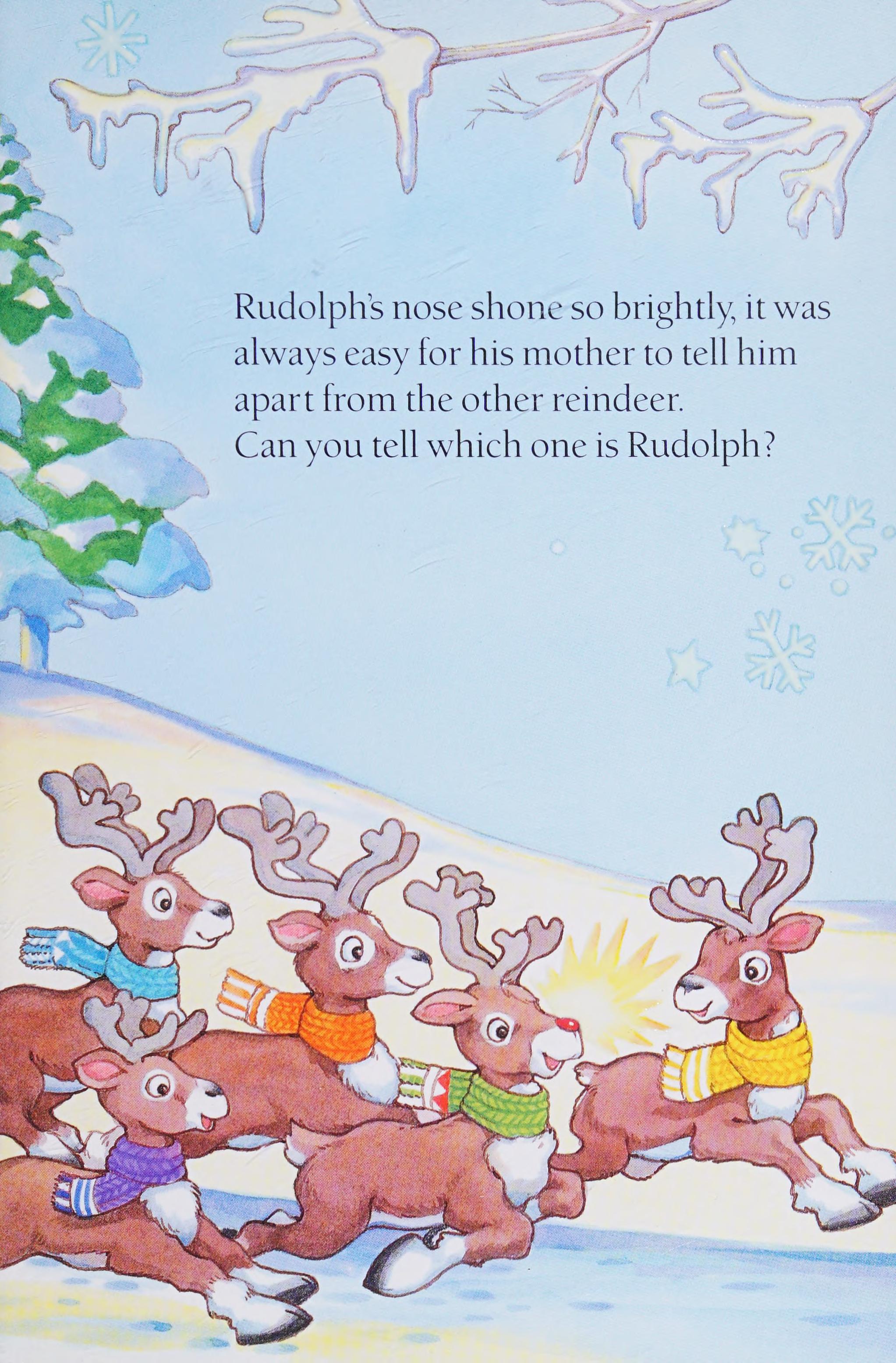 Rudolph the red-nosed reindeer