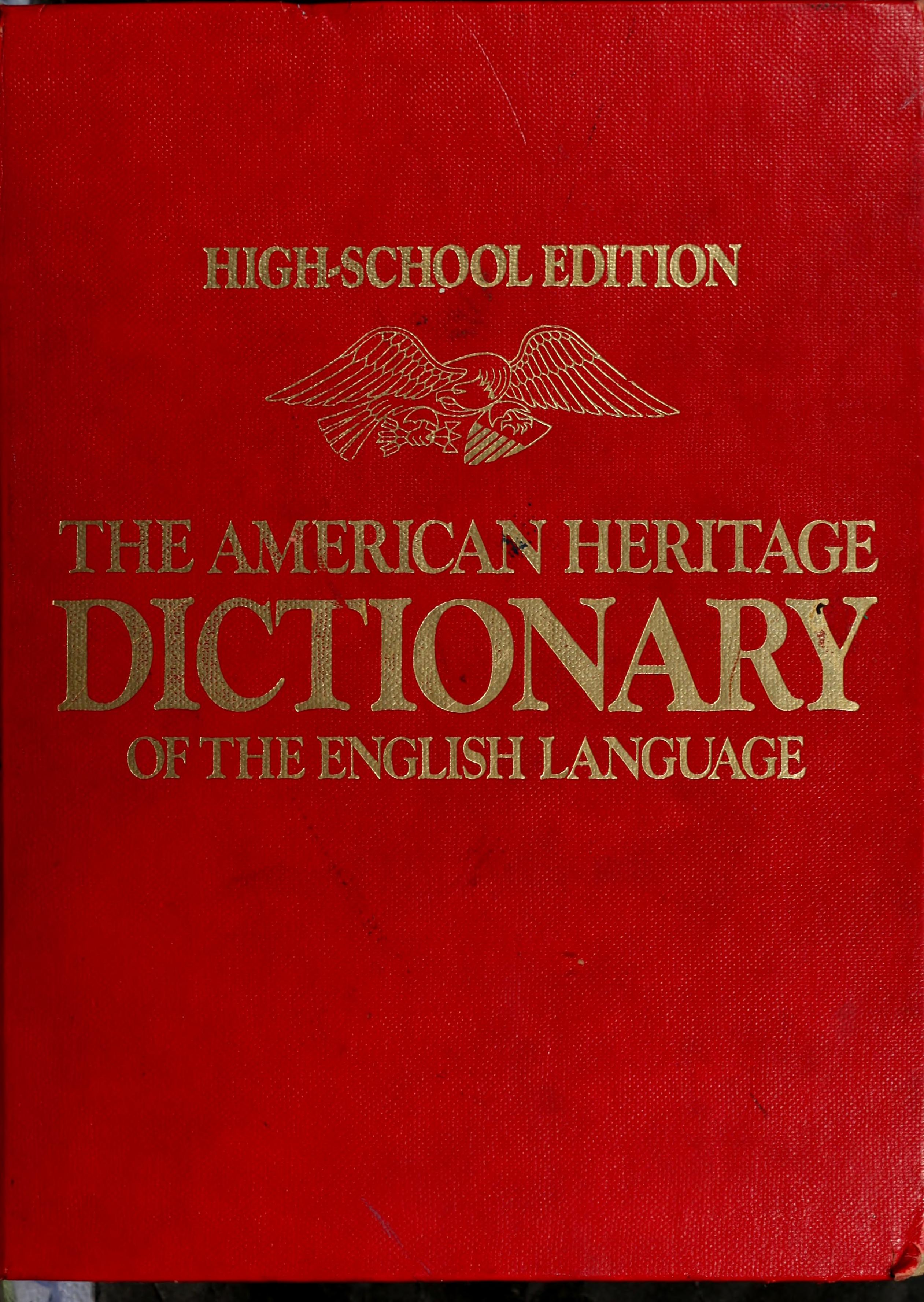 American Heritage Dictionary of the English Language