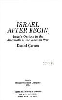 Israel After Begin