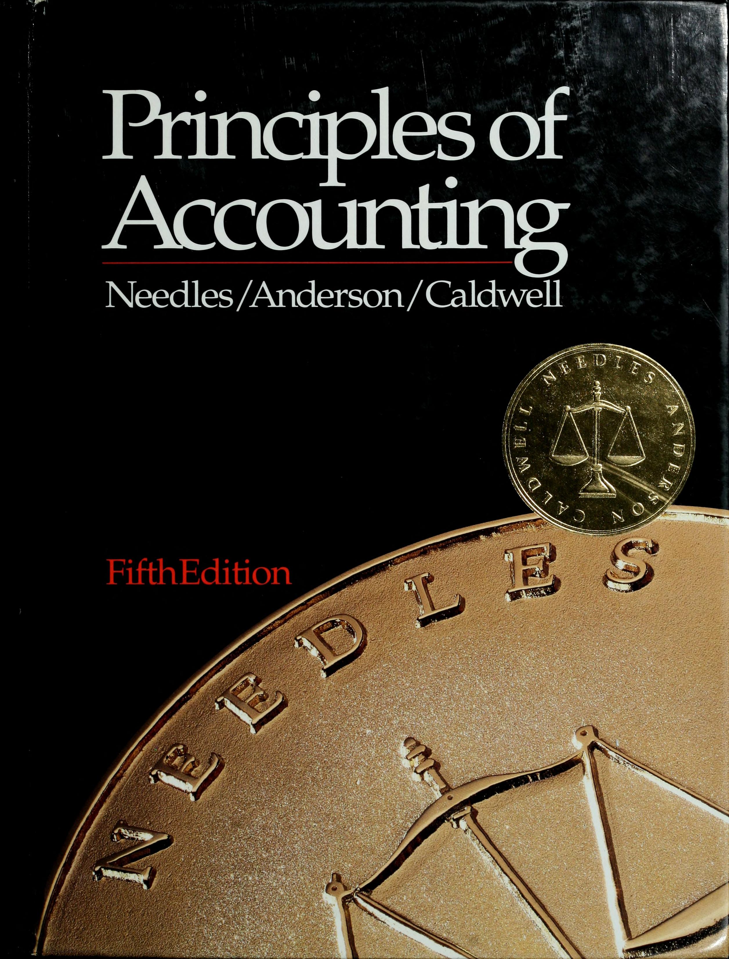 Principles of Accounting