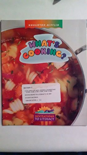 Invitation to Literacy 3.2 Whats Cooking