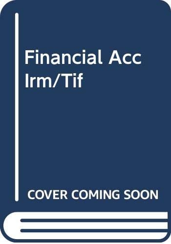 Financial Acc Irm Tif