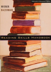 Reading Skills Handbook