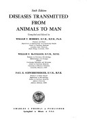 Diseases Transmitted From Animals To Man.
