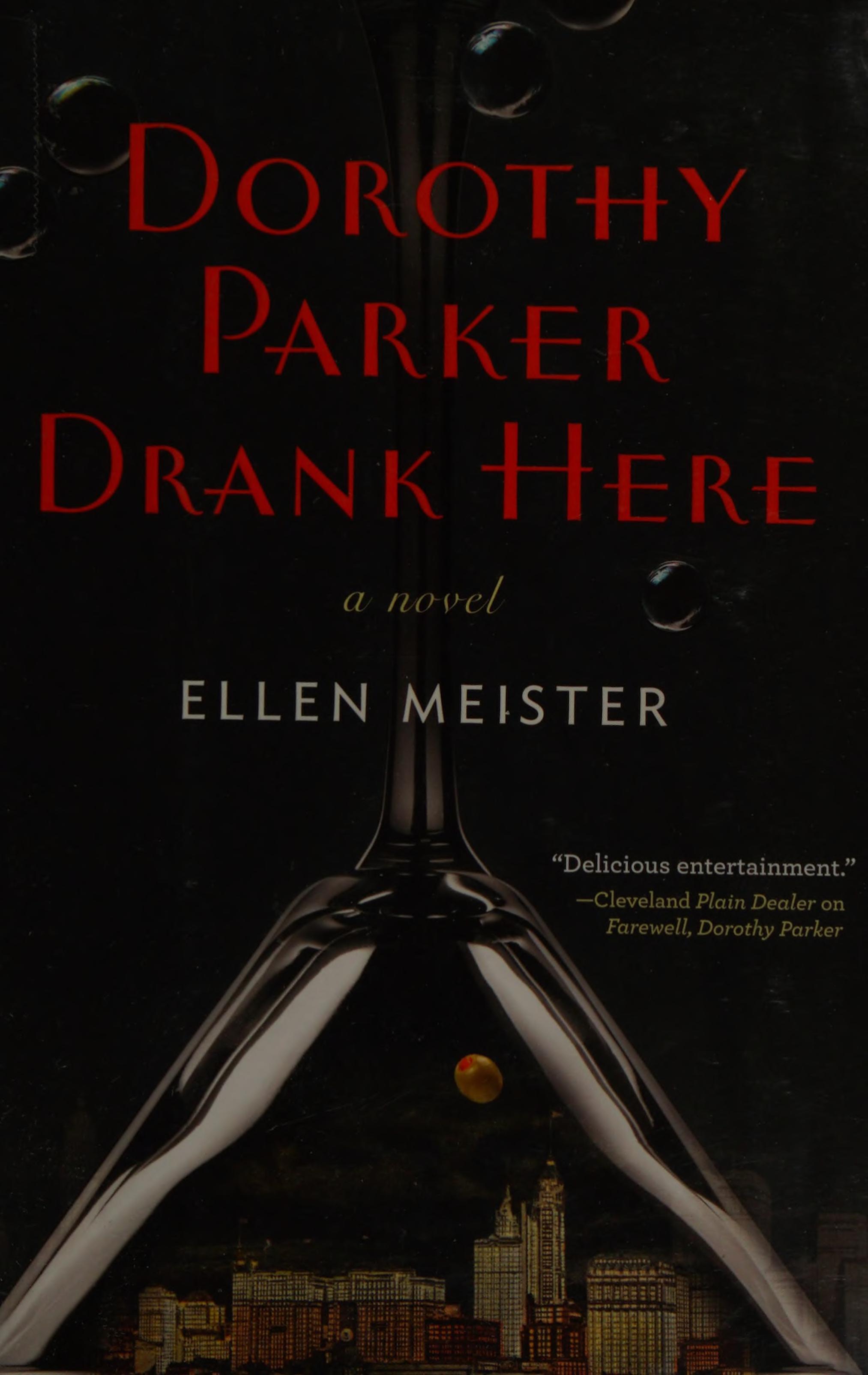 Dorothy Parker drank here