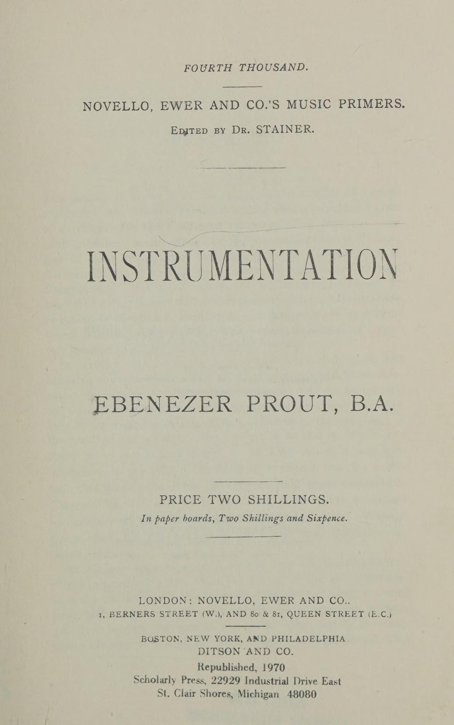 Instrumentation