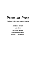 The Citizen's Part in Government