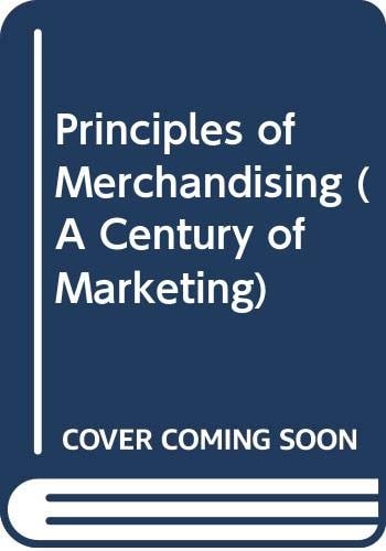 Principles of Merchandising