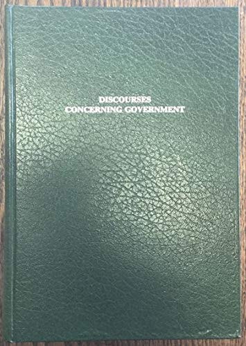 Discourses Concerning Government
