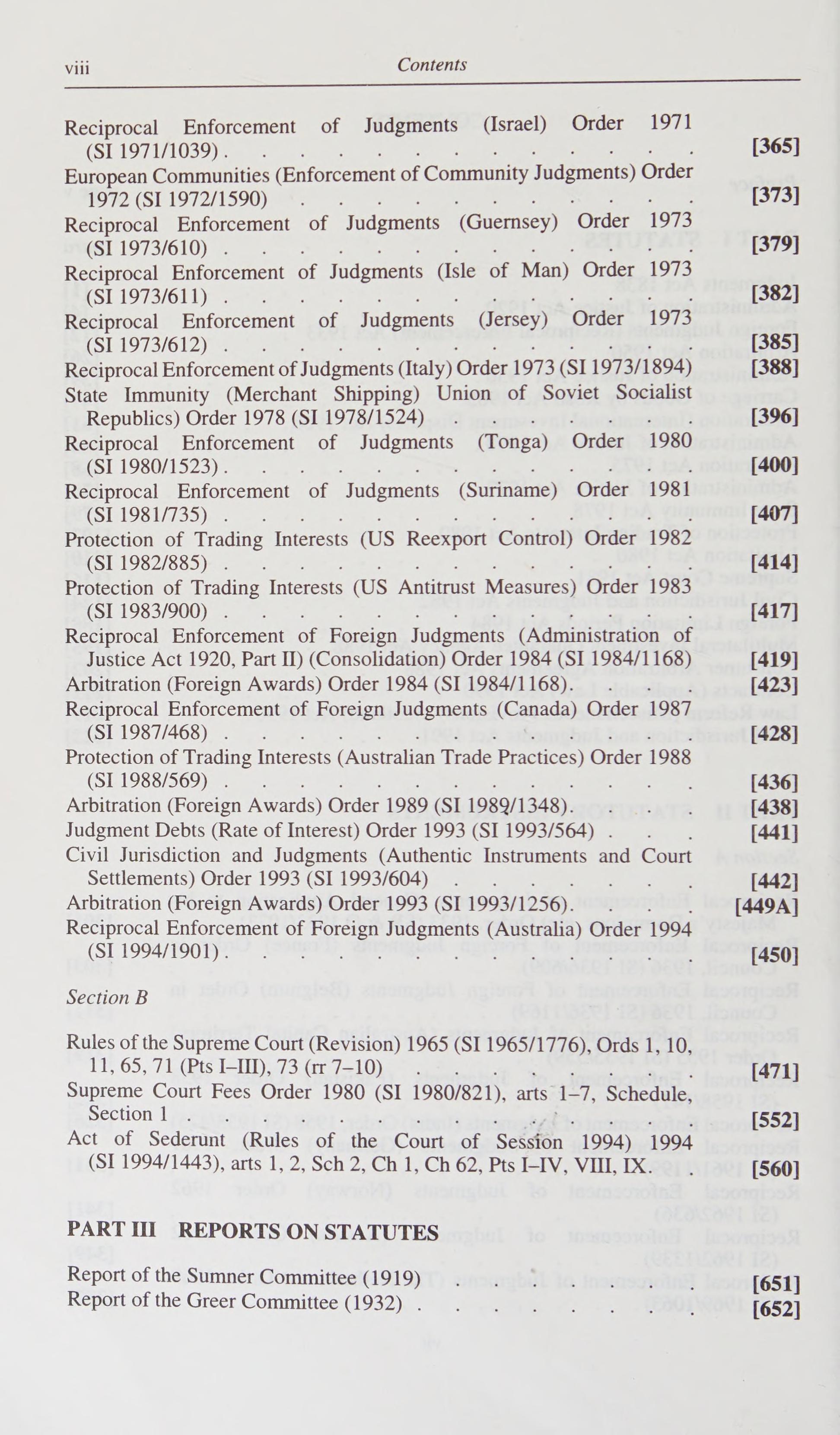 Butterworths Jurisdiction, Foreign Judgements And Awards Handbook