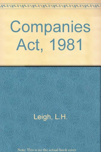 The Companies Act 1981
