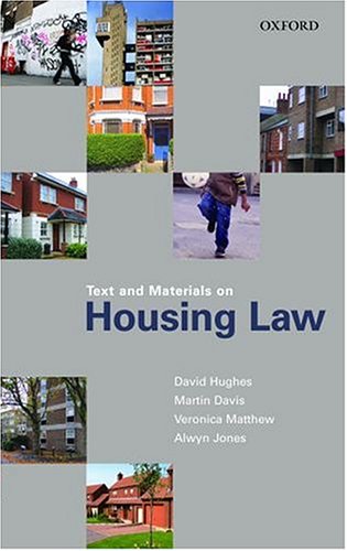 Text And Materials On Housing Law