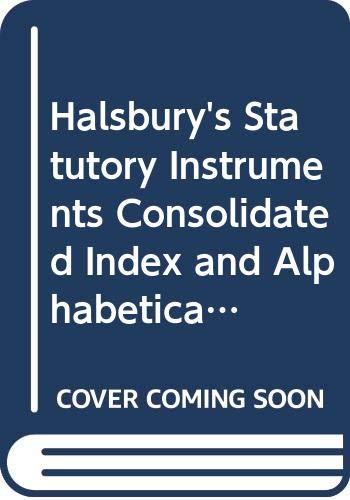 Halsbury'S Statutory Instruments : Being A Companion Work To Halsbury'S Statutes.. Vol. 09 (5th Re-Issue) Fire Services, Fisheries, Food And Drugs, Forestry, Friendly Societies And Industrial Assurance, Gaming And Wagering