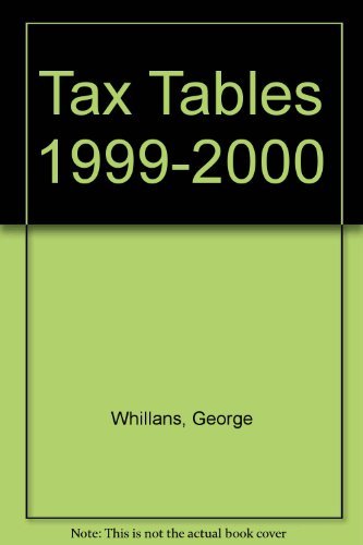Whillan s Tax Tables