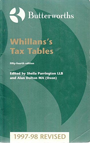 Whillans s Tax Tables