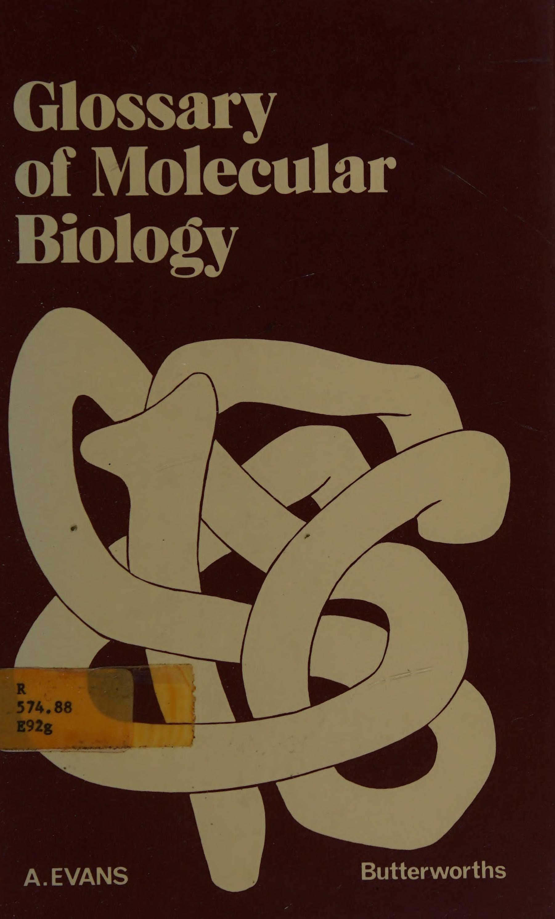 Glossary of molecular biology