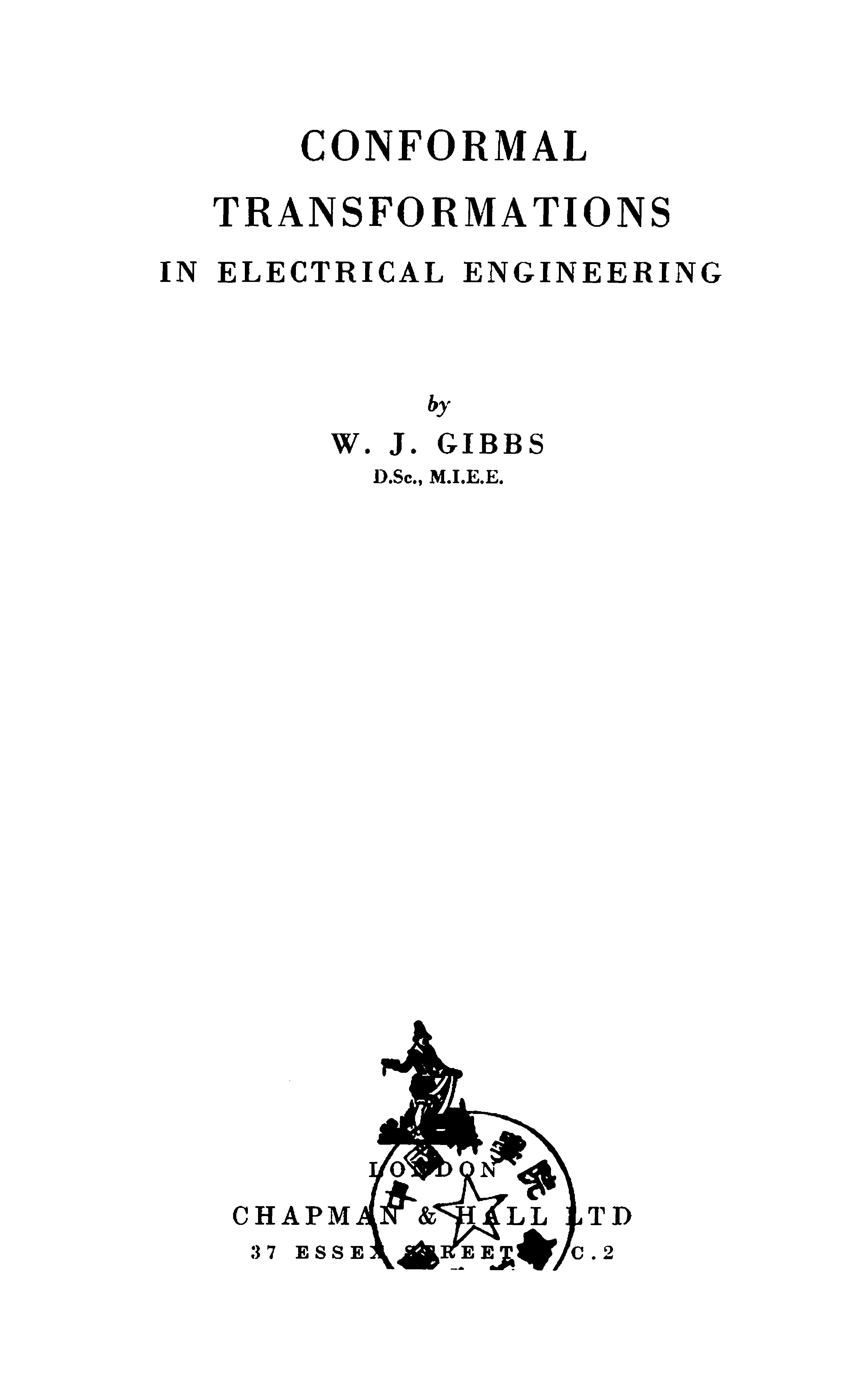 Conformal transformations in electrical engineering