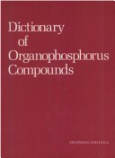 Dictionary Of Organophosphorus Compounds