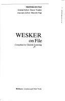 WESKER ON FILE