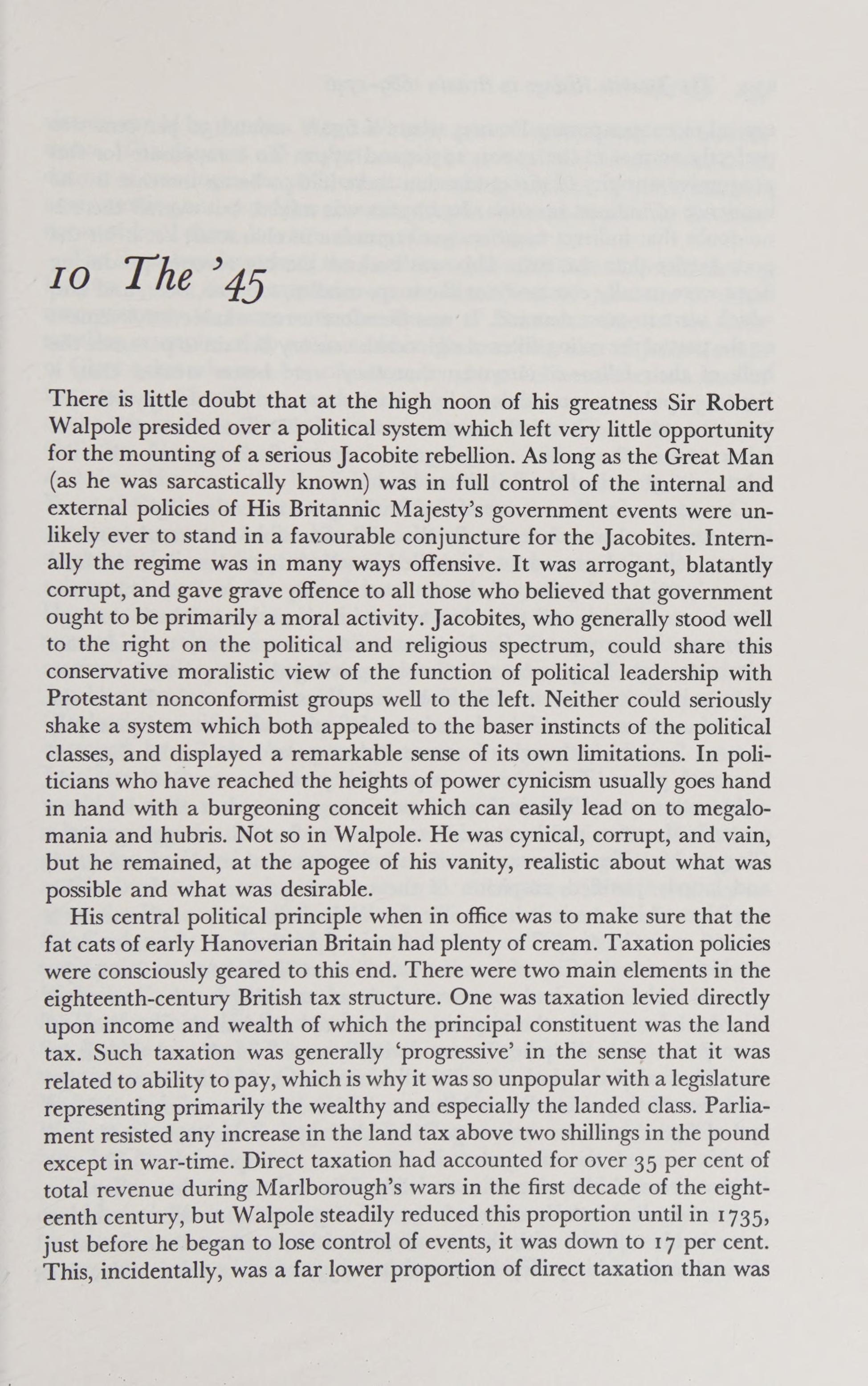 The Jacobite Risings In Britain 1689-1746