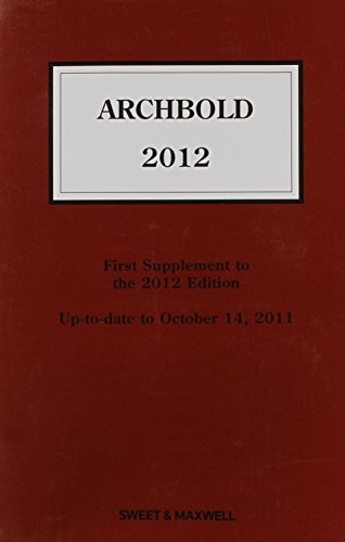 Archbold: 1st Supplement: Criminal Pleading, Evidence And Practice 2012