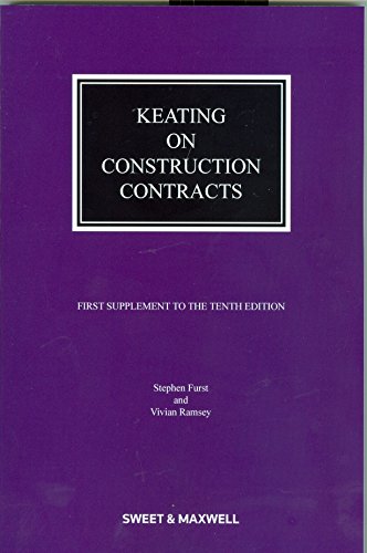 Keating on Construction Contracts 1st Supplement