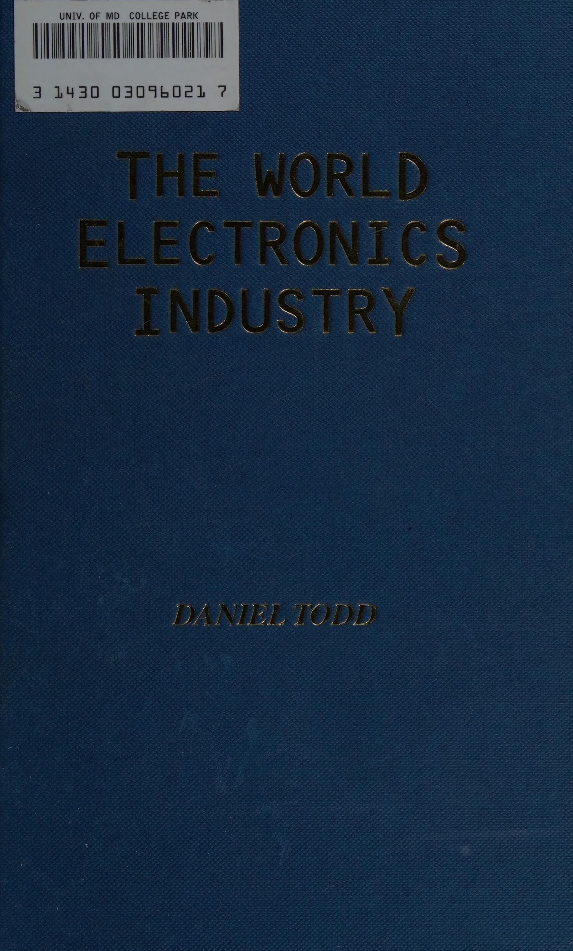 The World Electronics Industry