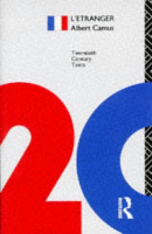 L'Etranger by Albert Camus, ISBN 9780415025867