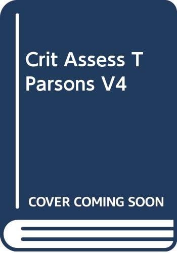 Crit Assess T Parsons V4