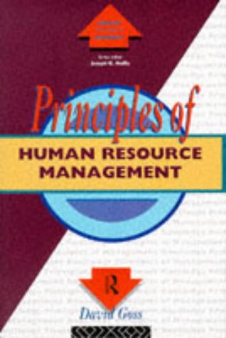 Principles of human resource management
