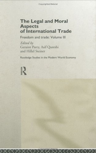 The Legal and Moral Aspects of International Trade