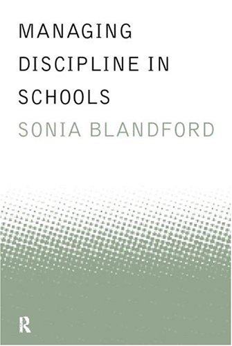 Managing discipline in schools