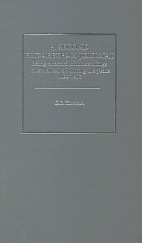 Elizabethan And Jacobean Journals: A Second Elizabethan Journl V2