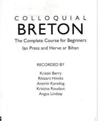 Colloquial Breton