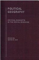 Political Geography Crit Conc Vol2