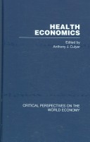HEALTH ECONOMICS VOL1