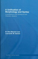 A Unification of Morphology and Syntax