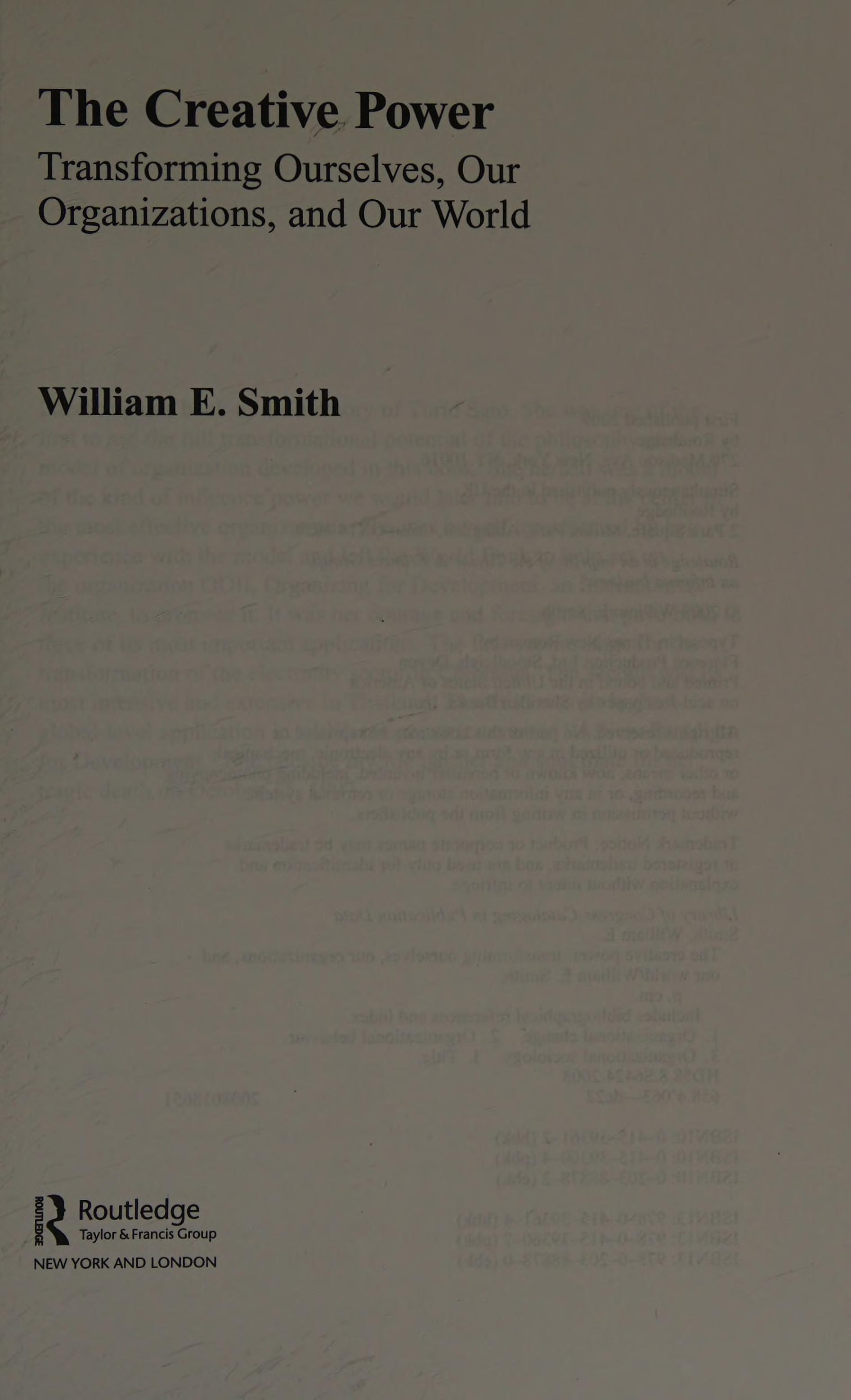 Creative Strategic Organizing