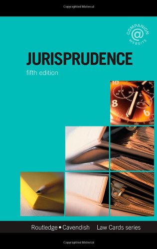 Jurisprudence Lawcards 5/E: Fifth Edition