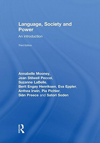 Language, Society And Power: An Introduction