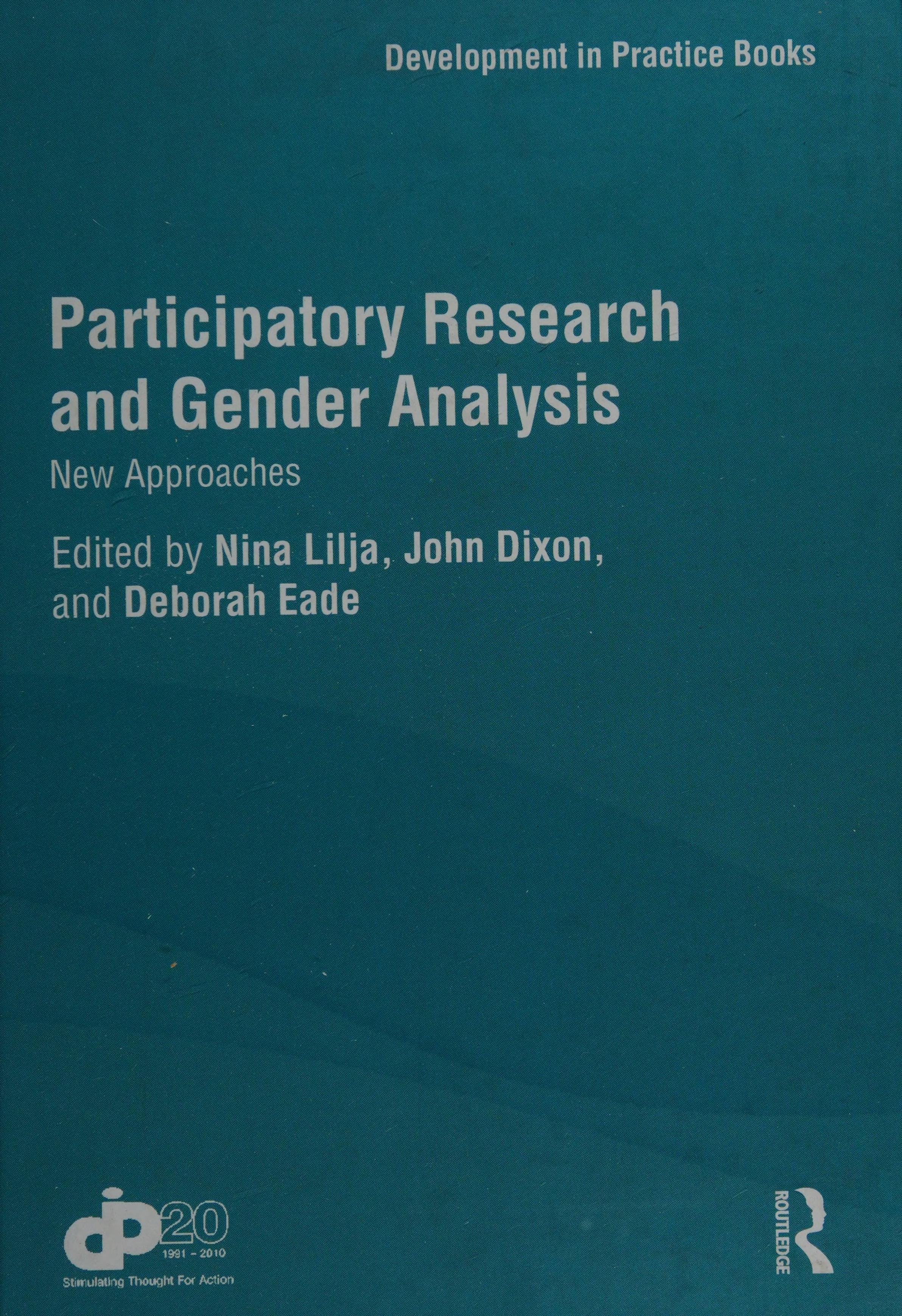 Participatory Research And Gender Analysis: New Approaches